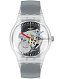 Swatch CLEARLY BLACK STRIPED SUOK157